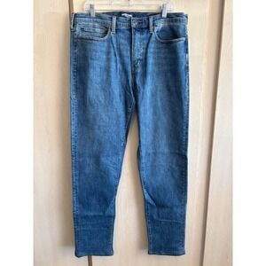 New Lands End Square Rigger Straight Leg Blue Jeans‎ Size 36 /T (33" inseam)